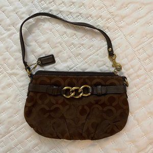 Signature Coach Wristlet
